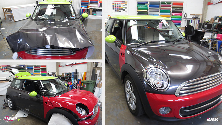 Vehicle Wraps, Vehicle Wrapping, Mini Mini Cooper Wrappers